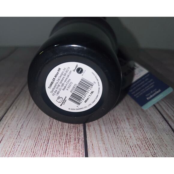 Zak! Hello Kitty Halloween Witch Black Cat Purple Tumbler 40oz 2024 NEW - Picture 4 of 5